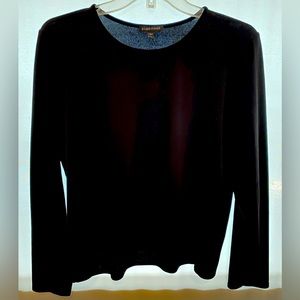 Eileen Fisher long sleeve T. % Silk.